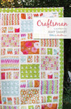 Craftsman Quilt Pattern -  Printed Pattern Only DQ-1601 By Amy Smart - Diary of a Quilter Instructions for Throw and Crib sizes quick & easy