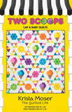 Two Scoops Quilt TQL10023- PAPER PATTERN-only By Krista Moser