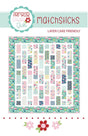Matchsticks Printed Pattern only PCQ-005 by Primrose Cottage Quilts Layer Cake Friendly