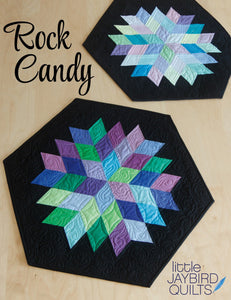 Rock Candy Table Topper Pattern by Jaybird Quilts By Julie Herman JBQ135