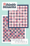Stars & Stripes 2  - Quilt Kit, kitted with an assortment of Bonnie and Camille fabrics pattern by Thimble Blossoms TB251