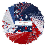 Land of Liberty 5" Charm Pack 5-10560-42  By Lori Holt for Riley Blake Designs