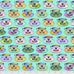 Curiouser and Curiouser Tea Time Daydream sold 1/2 yard increments PWTP163.daydream by Tula Pink for Free Spirit Fabrics