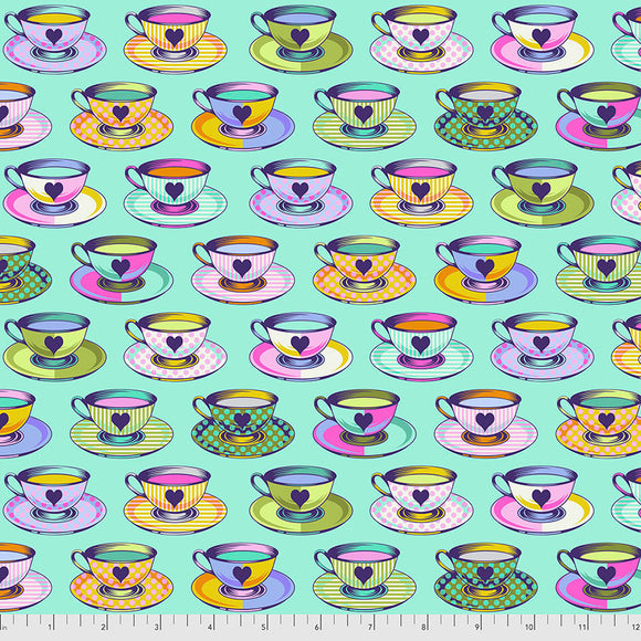 Curiouser and Curiouser Tea Time Daydream sold 1/2 yard increments PWTP163.daydream by Tula Pink for Free Spirit Fabrics