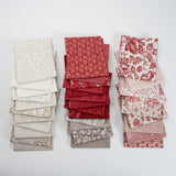 Cranberries Cream Fat Eighth  Bundle 44260F8 by 3 Sisters for Moda Fabrics
