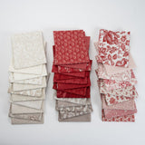 Cranberries Cream Fat Quarter Bundle 34 Prints 44260AB