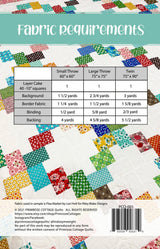 Layer Cake Lattice Printed Pattern only PCQ-001 by Primrose Cottage Quilts