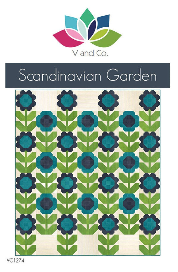 Scandinavian Garden VC 1274 By V and Co. Paper Patten 70 x 80