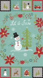 Snowed In Panel  Quilt Kit by Riley Blake 41 x 45 no backing