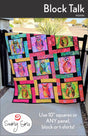 Block Talk by Joanne Hillestad for Swirly Girls Design SGD056