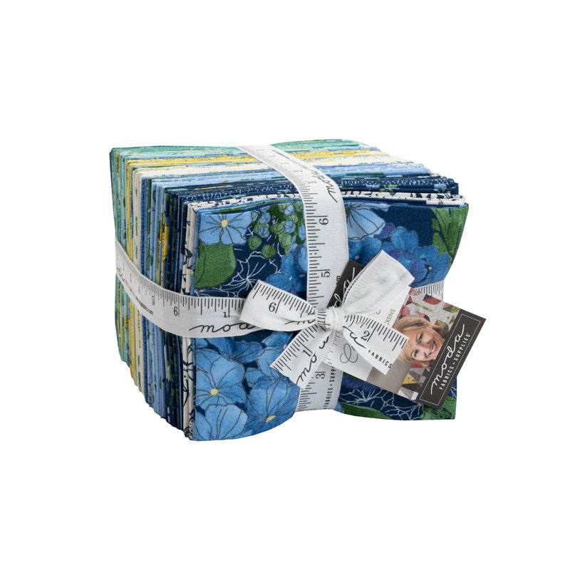 Cottage Bleu Fat Quarter Bundle 38 prints by Robin Pickens for Moda 48690AB