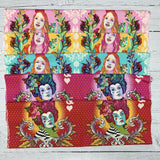 Curiouser & Curiouser Cameo prints all 5 Prints 17&quot; Panels by Tula Pink