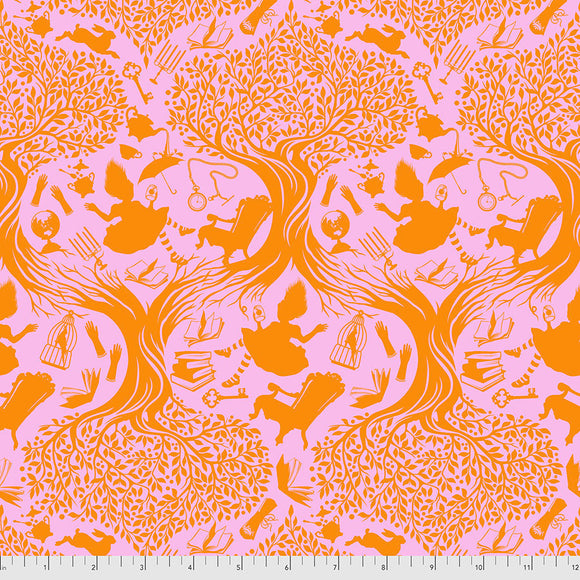 Curiouser and Curiouser Down the Rabbit Hole Wonder sold 1/2 yard increments PWTP166.wonder by Tula Pink for Free Spirit Fabrics