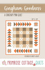 Gingham Goodness PCQ-024 quilting pattern by Primrose Cottage Quilts
