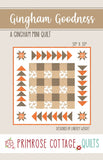 Gingham Goodness PCQ-024 quilting pattern by Primrose Cottage Quilts