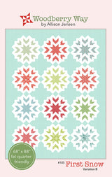 First Snow B PAPER Pattern by Alli Jenson of Woodberry Way #105