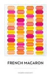 French Macaron, Printed Pattern only by Modern Handcraft, Jelly Roll and Layer Cake Friendly