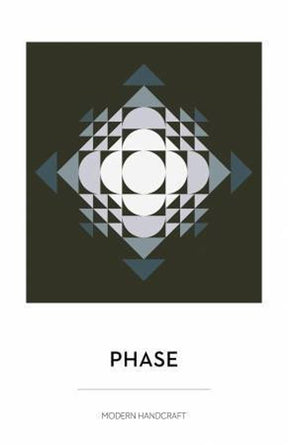 Phase Quilt Pattern by Modern Handcraft, A Lunar Inspired Medallion Quilt