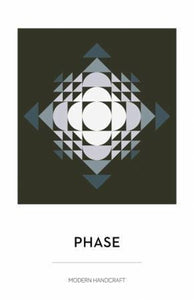 Phase Quilt Pattern by Modern Handcraft, A Lunar Inspired Medallion Quilt