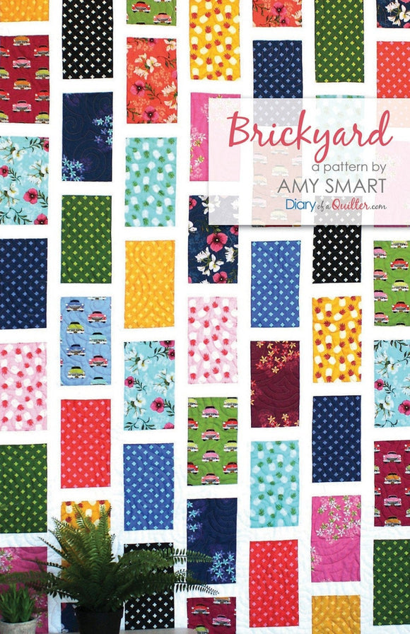 Brickyard Quilt Pattern -  Printed Pattern Only DQ-1804 By Amy Smart - Diary of a Quilter