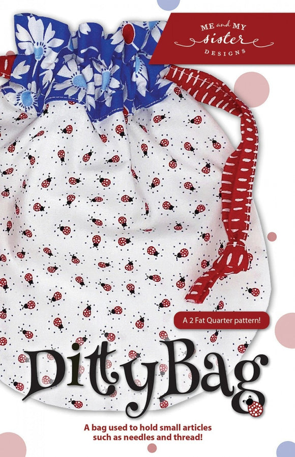 Ditty Bag pattern by Me and My Sisters Designs for Moda Fabrics