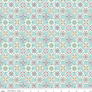 Stitch Applique Songbird Yardage C10923-Songbird By Lori Holt for Riley Blake