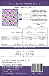 The Iris Quilt Pattern KTQ138  by Kitchen Table Quilting