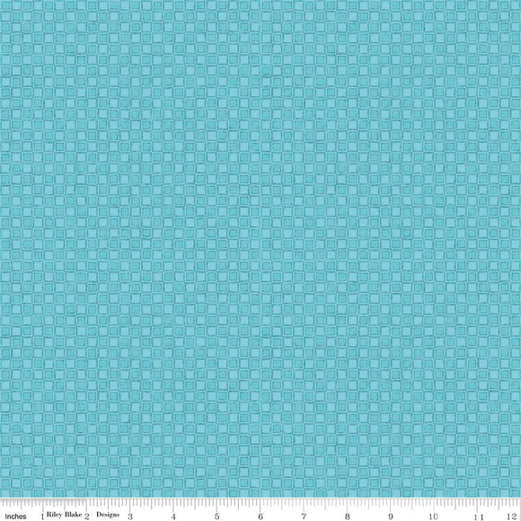 Lucy June Blocks C11225-Aqua by Lila Tueller for Riley Blake Designs