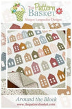 Around the Block  By Margot Languedoc Designs  Paper Pattern ONLY 59 1/2 by 65 1/4