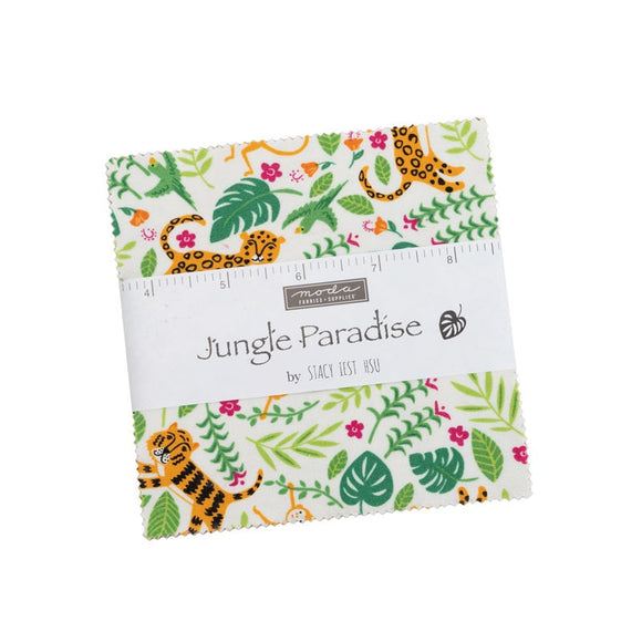 Jungle Paradise 5 inch Charm Pack  by Stacy Iest Hsu 20780PP bin