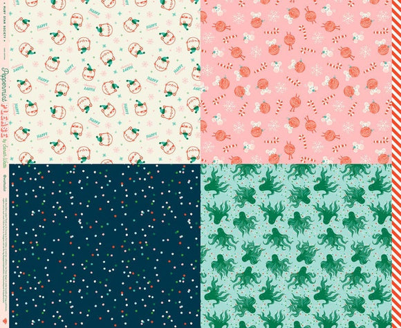 Peppermint Please Collection - Wrap Panel RS2042 11 by Sarah Watts for Ruby Star Society