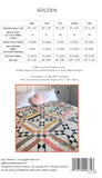 Golden Quilt pattern by Gigi's Thimble GT 738 , Instructions for Five Sizes