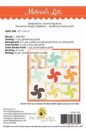 Jelly & Figs,  Fig Tree Quilts Pattern  FTQ1790