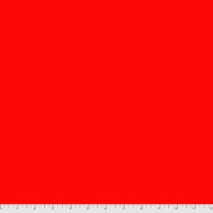 Tula Pink Flannel Holiday Homies 1/2 yard increments - Solid Holly Berry  FNTP007.HOLLYBERRY