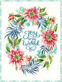 Starflower Christmas Pack Panel 8486-11p By Create Joy Project for Moda Fabrics