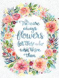 Brightly Blooming Digital Panel 8434-11p By Create Joy Project for Moda Fabrics 56 x 77