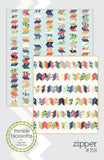 Zipper - Printed Pattern Only TB 158 By Thimble Blossoms