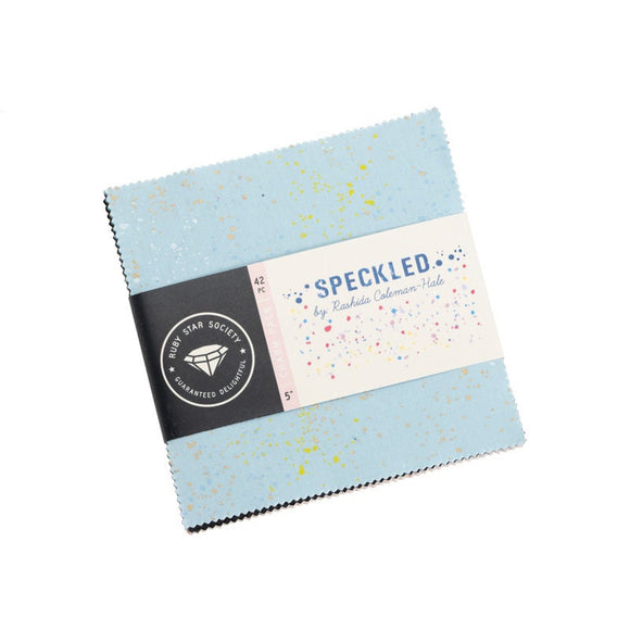 Speckled New Charm Pack by Rashida Coleman Hale for Ruby Star Society RS5027PPN2 bin 28