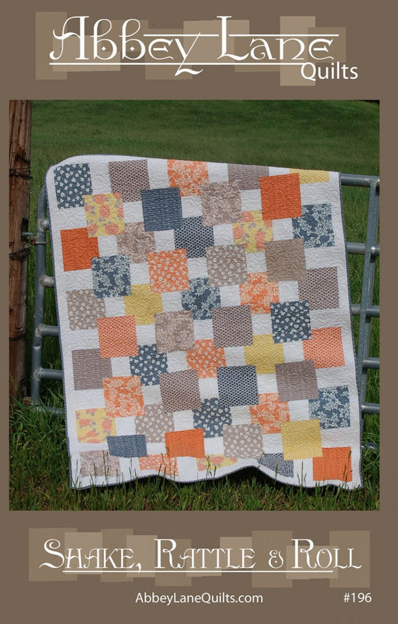 Shake, Rattle and Roll Paper Quilt Pattern by Abbey Lane Quilts, 60