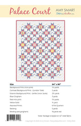 Palace Court a paper pattern by Amy Smart, Diary of a Quilter in multiple sizes