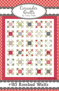 Rosebud Waltz CQ119  Printed Pattern Only From Coriander Quilts, By Corey Yoder