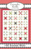 Rosebud Waltz CQ119  Printed Pattern Only From Coriander Quilts, By Corey Yoder