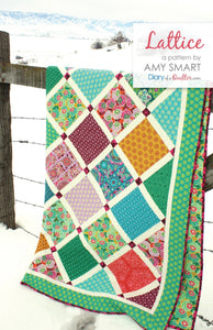 Lattice a paper pattern by Amy Smart, Diary of a Quilter in multiple sizes