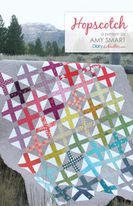 Hopscotch a paper pattern by Amy Smart, Diary of a Quilter in multiple sizes