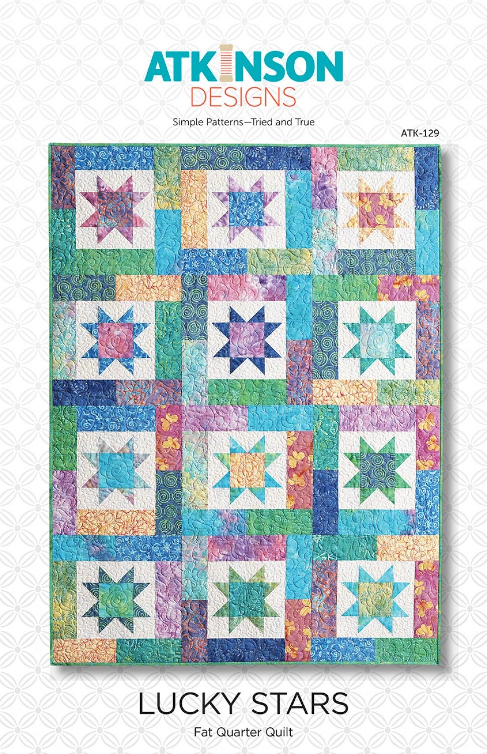Lucky Stars Paper Pattern by Atkinson Designs, Multiple Sizes