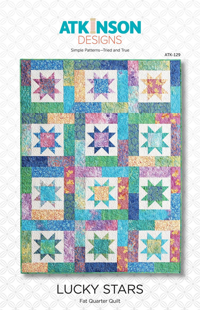 Lucky Stars Paper Pattern by Atkinson Designs, Multiple Sizes