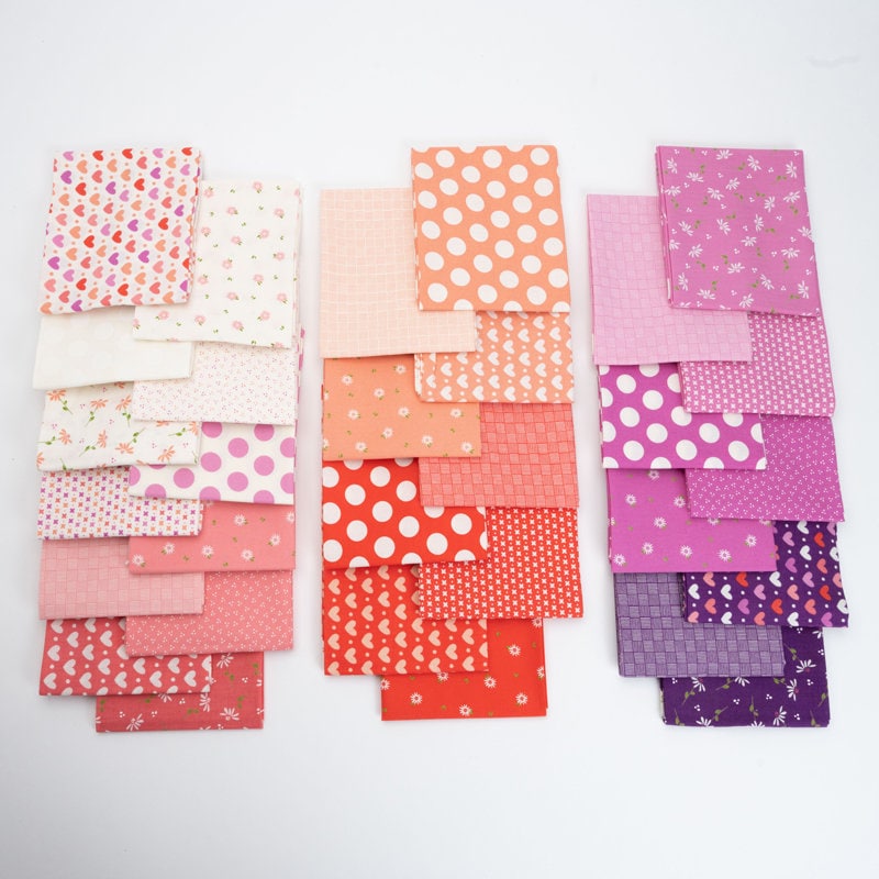 Sincerely Yours Fat Eighth Bundle 37610F8 by Sherri and Chelsi for Moda Fabric