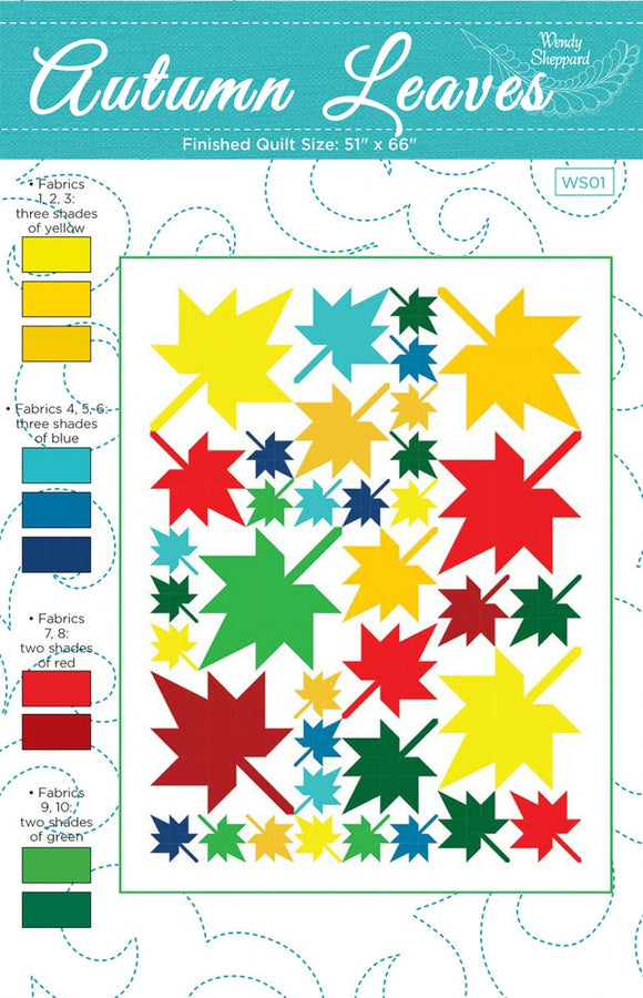Autumn Leaves pattern WS01 by Wendy Sheppard 51
