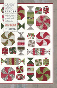 Candy Land  Pattern PAT037 Basic Grey 60" x 60"