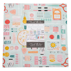 Sew Wonderful Layer Cake 10" 25110LC by Paper and Cloth for Moda Fabrics